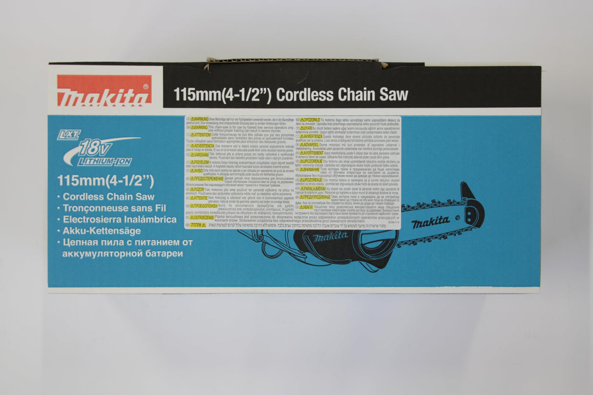 Makita DUC122Z - Sierra de cadena 18V Litio