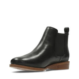 Clarks Taylor Shine, Botas Chelsea Mujer, Black Leather, 37.5 EU
