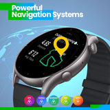 Amazfit GTR 3 46mm Smartwatch Pantalla AMOLED Reloj Inteligente Fitness GPS 150 +modos deportivos 21 días de duración de la batería Monitoreo de salud Alexa integrado Zepp OS Sistema 5 ATM