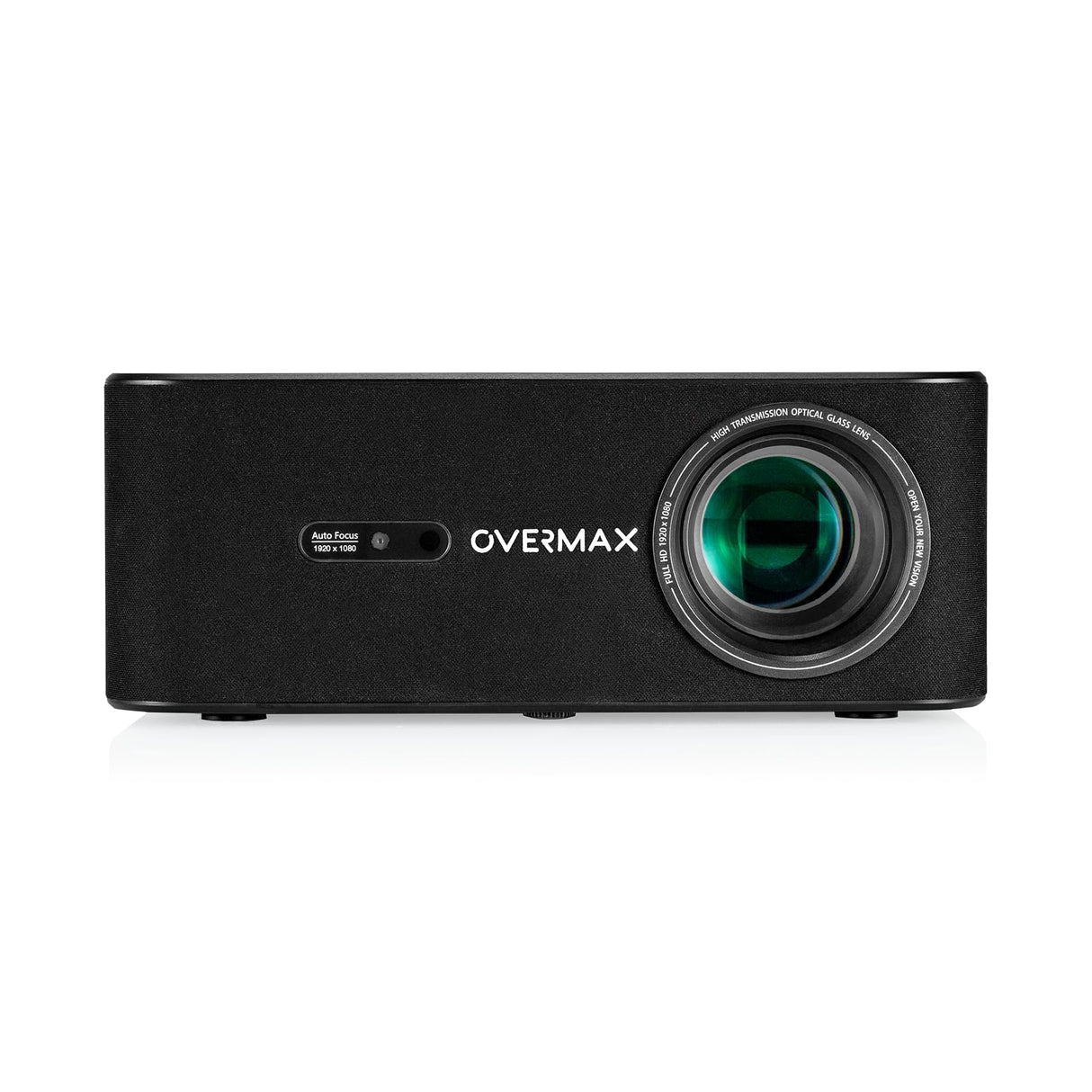 Overmax Proyector Inteligente Multipic 5.2 - Soporte 4K y Full HD 1080P, Google TV con Control de Voz, WiFi/Bluetooth/Miracast, Auto Keystone, Cine en casa de 200″, 7000 lúmenes, Compatible con