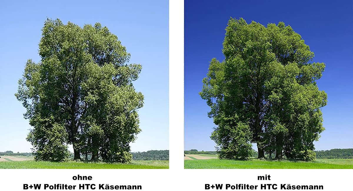B+W Käsemann - Filtro polarizador Circular (Alta transmisión, MRC Nano Master, 72 mm, 16 Unidades, Fino)