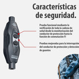 Brennenstuhl Professional PRCD-S Advanced disyuntor móvil de protección Personal para Montaje en Cable (para Uso en Obras y Uso Permanente en Exteriores IP55, conmutación omnipolar, DGUV 203-006)