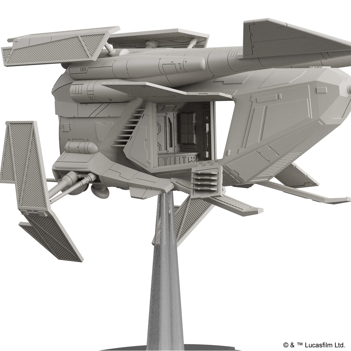 Atomic Mass Games, Star Wars Legion: Neutral Expansions: LAAT/IE Patrol Transport Unit, Unit Expansion, Miniatures Game, Ages 14+, 2 Players, 90 Minutes Playing Time