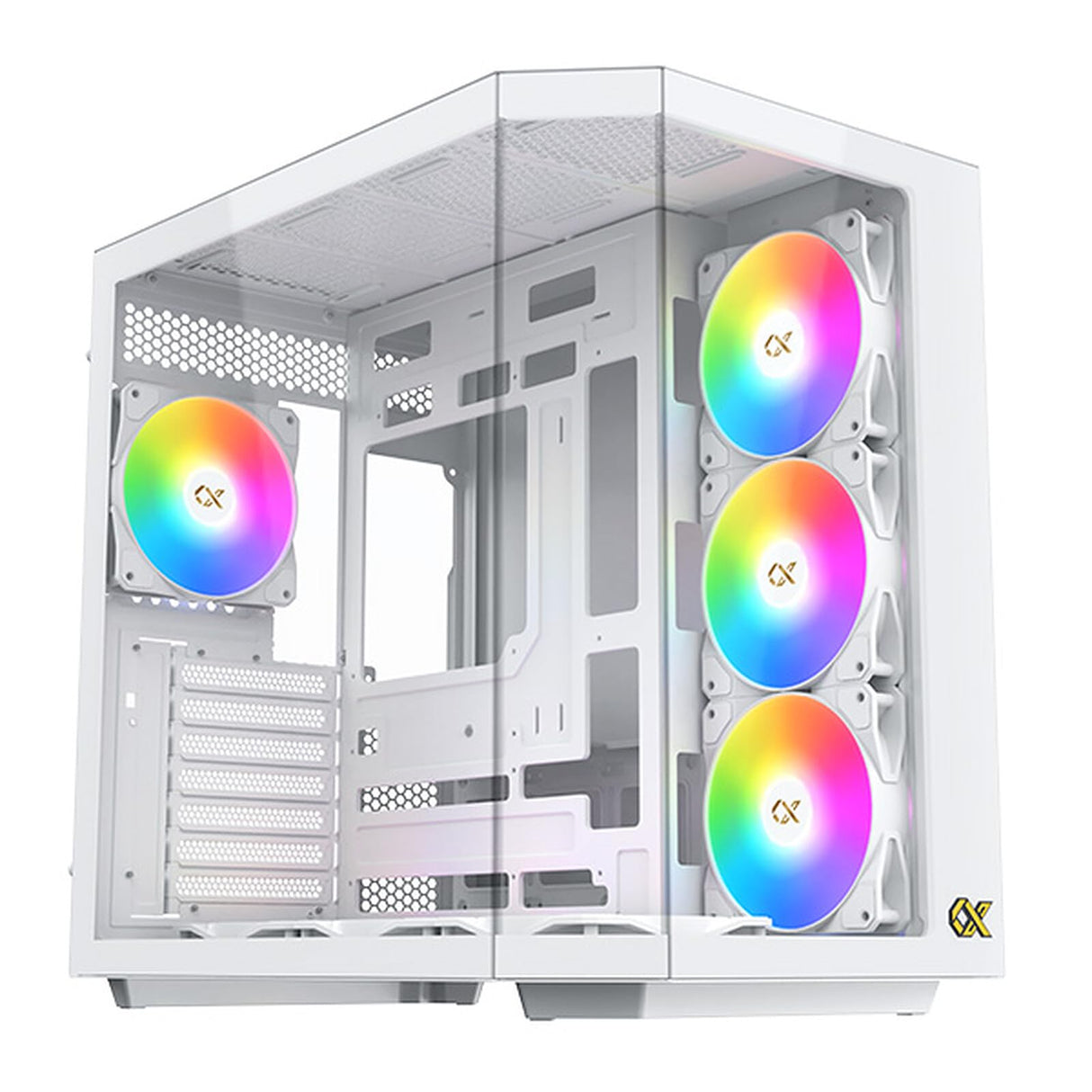 Caja de Ordenador Cube EATX Xigmatek CUBI II Arctic (Blanco)