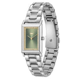 Lacoste Reloj De Movimiento De Cuarzo De Dos Manecillas para Mujer Colección Catherine con Correa de Acero Inoxidable Plateada - 2001406