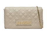 Love Moschino Jc4079pp1mla0110, Bolso de Hombro Mujeres, Blanco Perla (ral 1013), Talla única