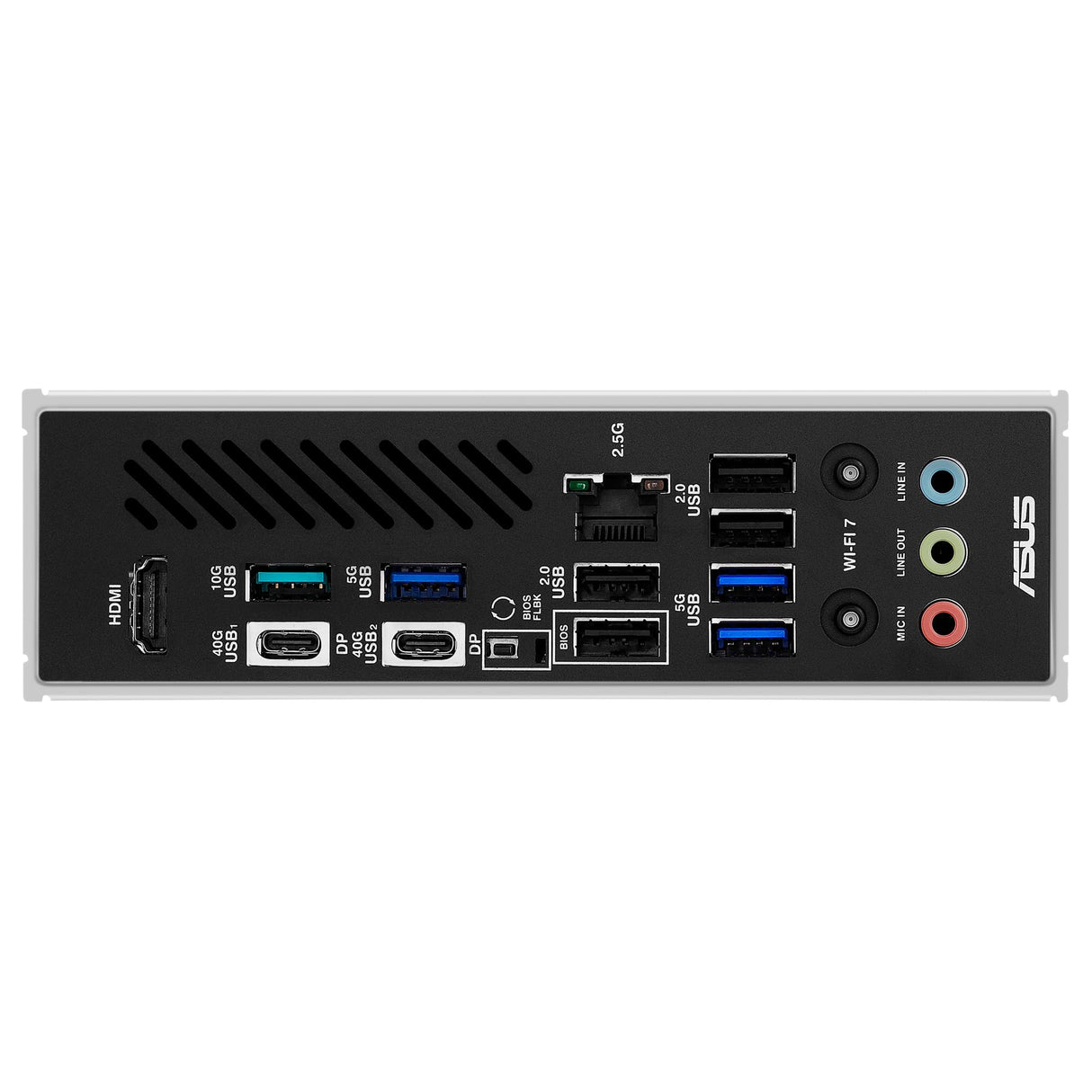 ASUS X870 MAX Gaming WIFI7 - Placa Base AMD X870 ATX, Negro, 12+2+1 DrMOS, DDR5, PCIe 5.0, Q-Release, M.2, WiFi 7, WiFi Q Antenna, 2.5Gb Ethernet, HDMI, USB4, USB Tipo-C, BIOS Flashback, Aura Sync