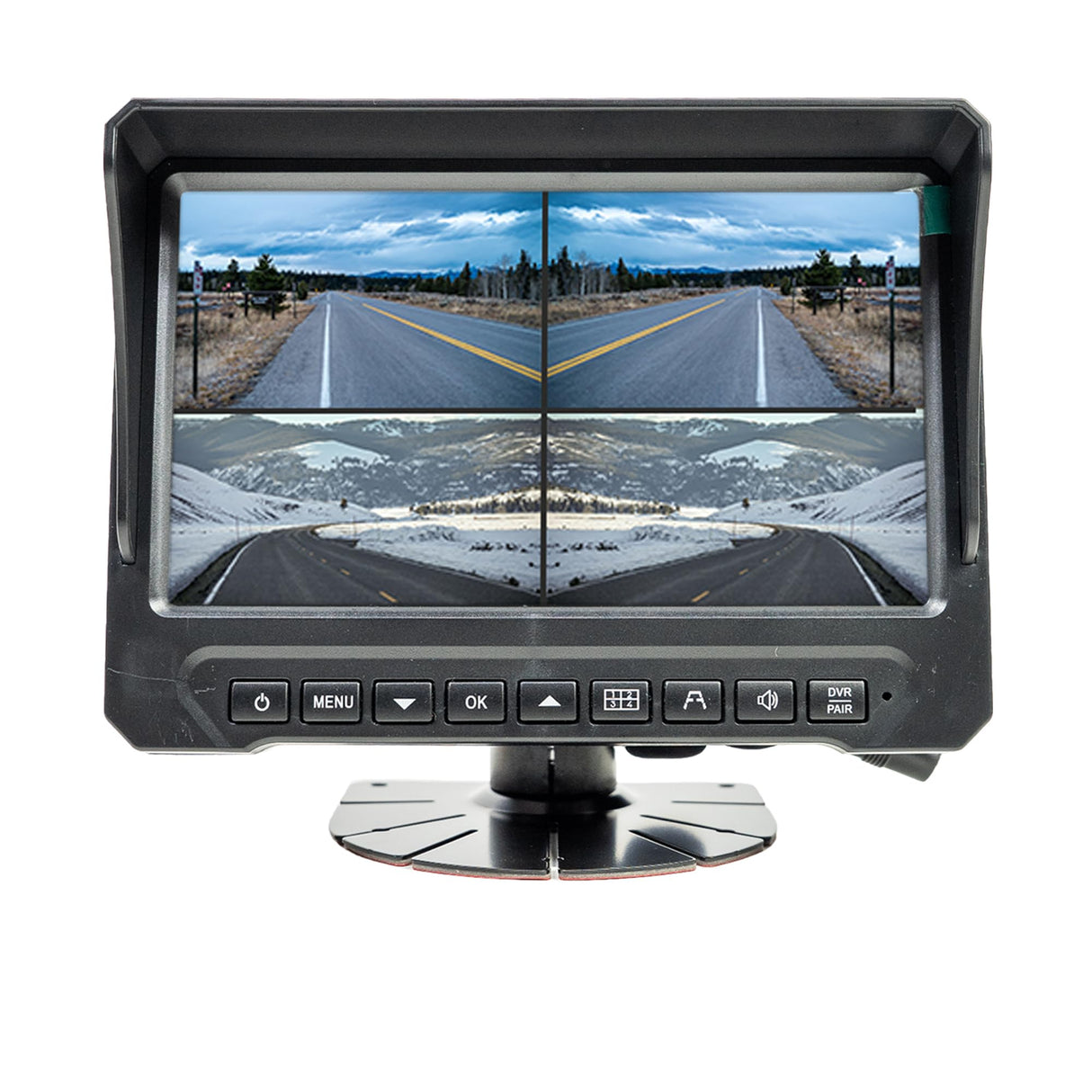 PNI TRK504 - Kit de videovigilancia inalámbrico para camión DVR con Monitor LCD y 4 cámaras