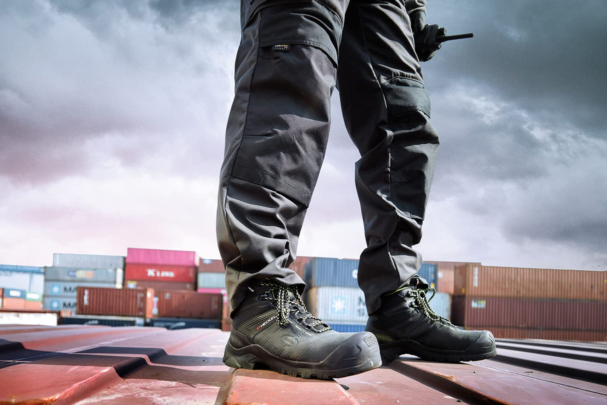 Heckel MACCROSSROAD 3.0 Botas de seguridad - Cierre BOA - Negro - Talla 45