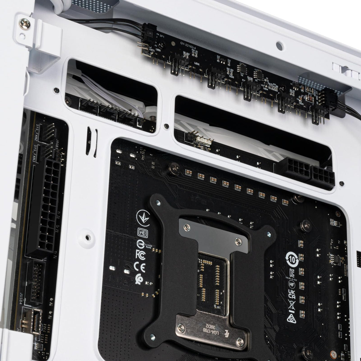 SilverStone Technology Seta A2 chasis Torre Mediano excepcionalmente versátil, Oro Rosa, Blanco, SST-SEA2Y-GWG