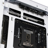 SilverStone Technology Seta A2 chasis Torre Mediano excepcionalmente versátil, Oro Rosa, Blanco, SST-SEA2Y-GWG