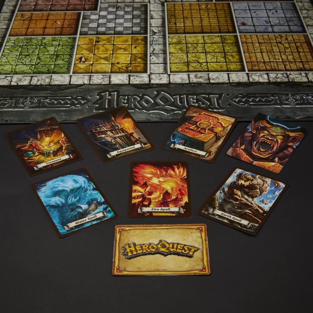 Hasbro Gaming Avalon Hill - Sistema de Juego HeroQuest - Juego de Aventuras en Mazmorras para 2 a 5 Jugadores a Partir de 14 años