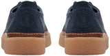 Clarks Clarkwood Moc, Derby Hombre, Navy Nubuck, 44 EU