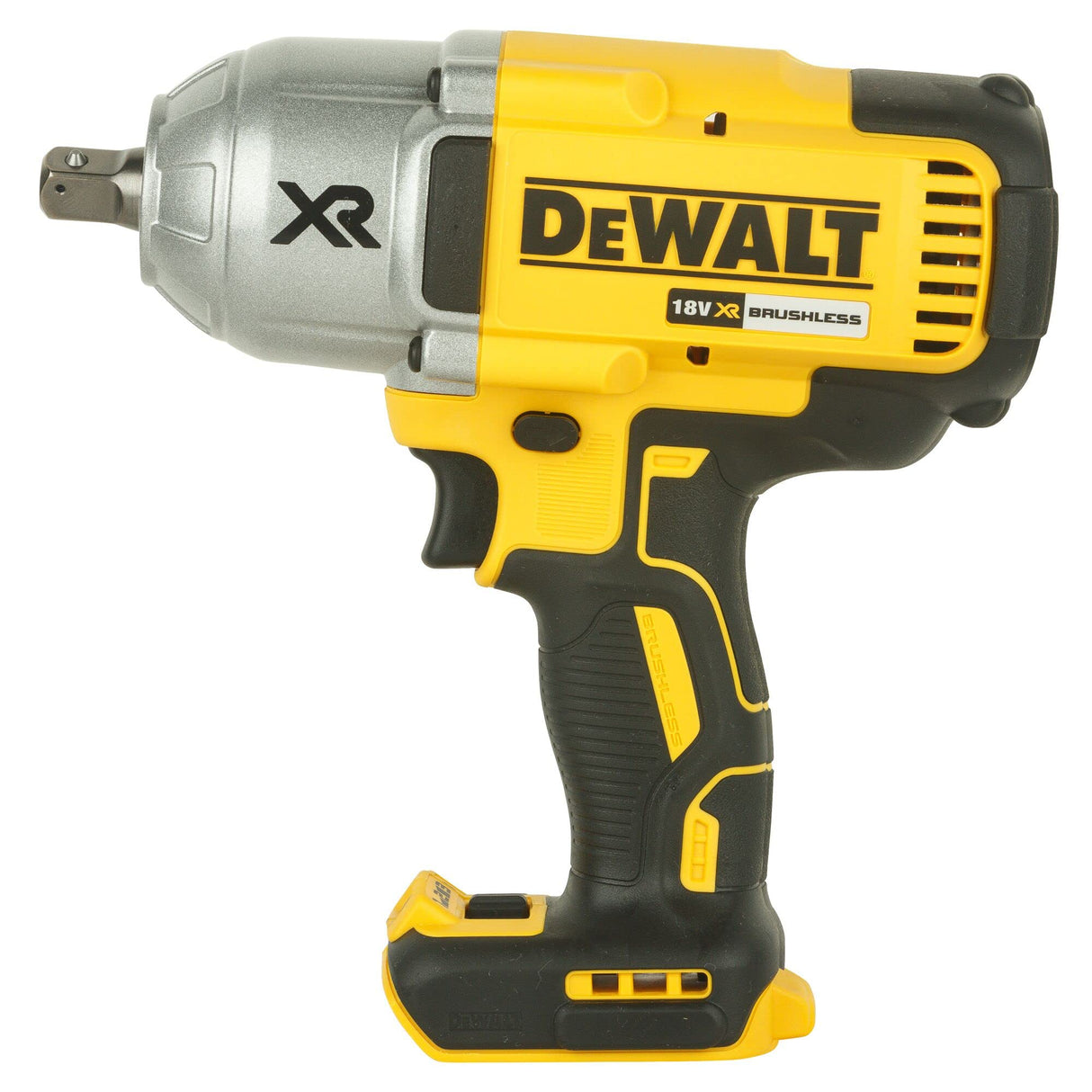 DEWALT DCF899NT-XJ - Llave de Impacto sin Escobillas XR 18V, Eje cuadrado de 1/2", Alto Par 950Nm, Impactos por minuto: 0-2300, sin Cargador/Batería, con Maletín TSTAK