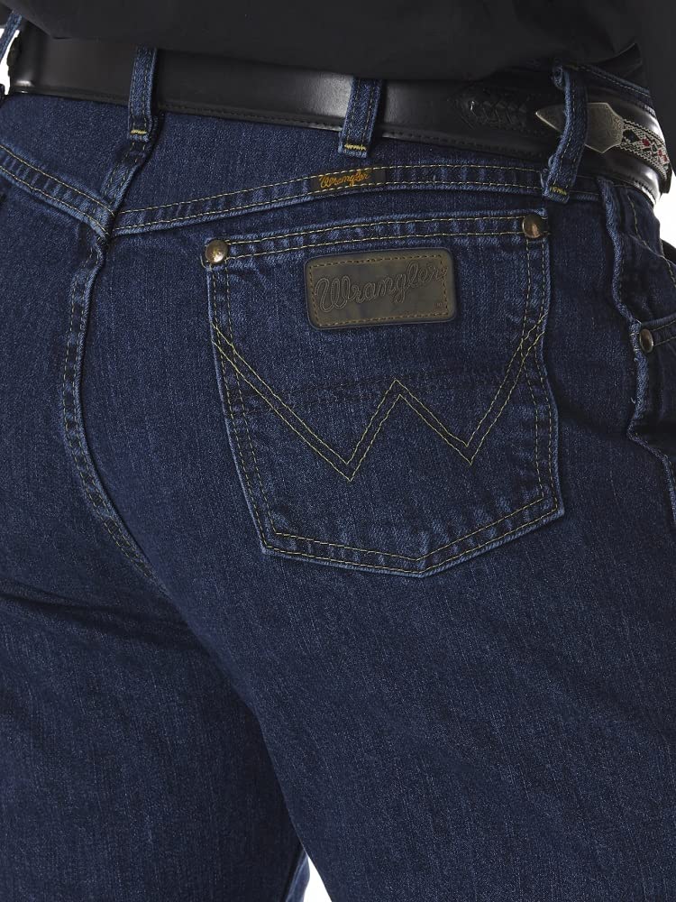 Wrangler George Strait Jeans de Corte Vaquero para Hombre, Piedra Oscuro, 31W/32L