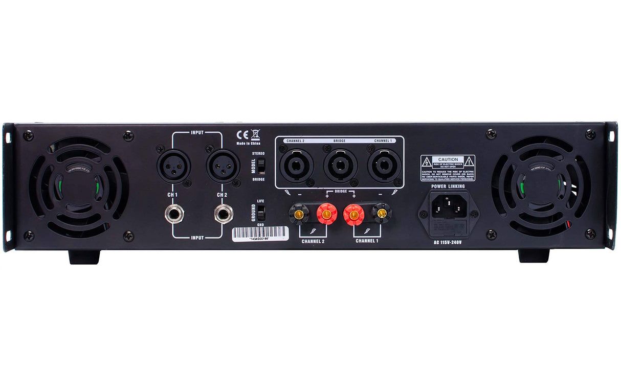 Gemini XGA-5000 Amplificador PA Puenteable Limitador 5000W
