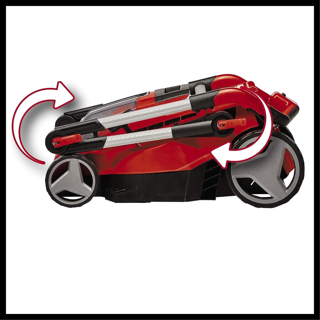 Einhell Cortacésped a batería GE-CM 36/41 Li-Solo Power X-Change (36 V, 41 cm ancho de corte, hasta 500 m², Brushless, 50L bolsa recolectora, 25-75 mm altura de corte, sin batería)