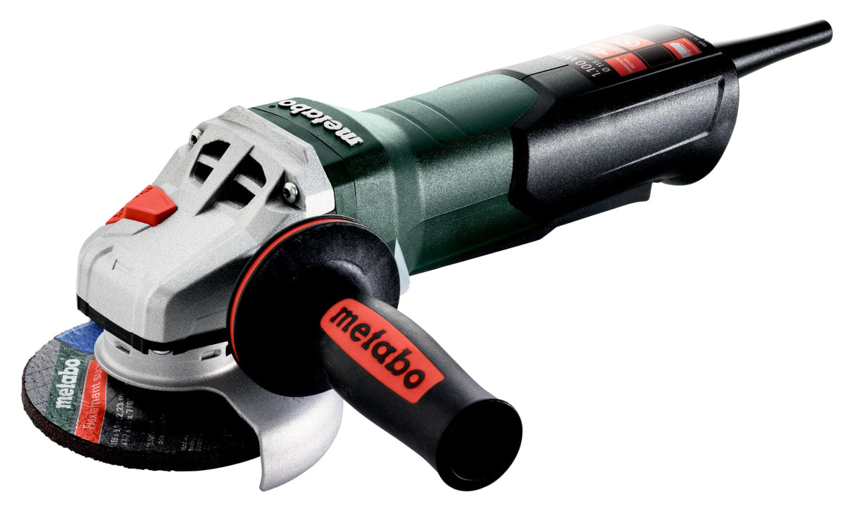 METABO MÁQUINAS - MINI AMOLADORAS CON TECNOLOGÍA "HOMBRE MUERTO" Mini amoladoras de 1.100 vatios - WP 11-115 Quick