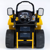 Theo Klein 3206 Motor de camión CAT, Bloque de motor con funciones de reparación instructivas, Faros y bocina a pilas, Dimensiones: 44 cm x 40 cm x 52 cm, Juguetes para niños a partir de 3 años