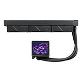 ASUS ROG Ryujin III 360 ARGB Extreme - Sistema de refrigeración AiO con Bomba Asetek Gen8 V2, Ventiladores magnéticos Reforzados, LCD de 3.5'', monitorización del Hardware y GIF Personalizados