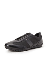 Geox U Wells A, Sneakers para Hombre, Negro (Black), 41 EU