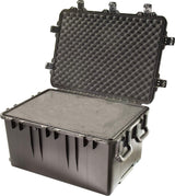 PELI Storm IM3075 Contenedor de Transporte Robusto con Ruedas para Equipos frágiles Profesionales, Resistente al Agua, 181L de Capacidad, Fabricado en EE.UU., con Espuma Personalizable, Color Negro