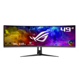 ASUS ROG Swift OLED PG49WCD Monitor Gaming QD-OLED Curvo, 49', 144 Hz, 0,03 ms, Compatible con G-Sync, disipador Personalizado, ROG Smart KVM, 90 W Type-C, DisplayWidget Center