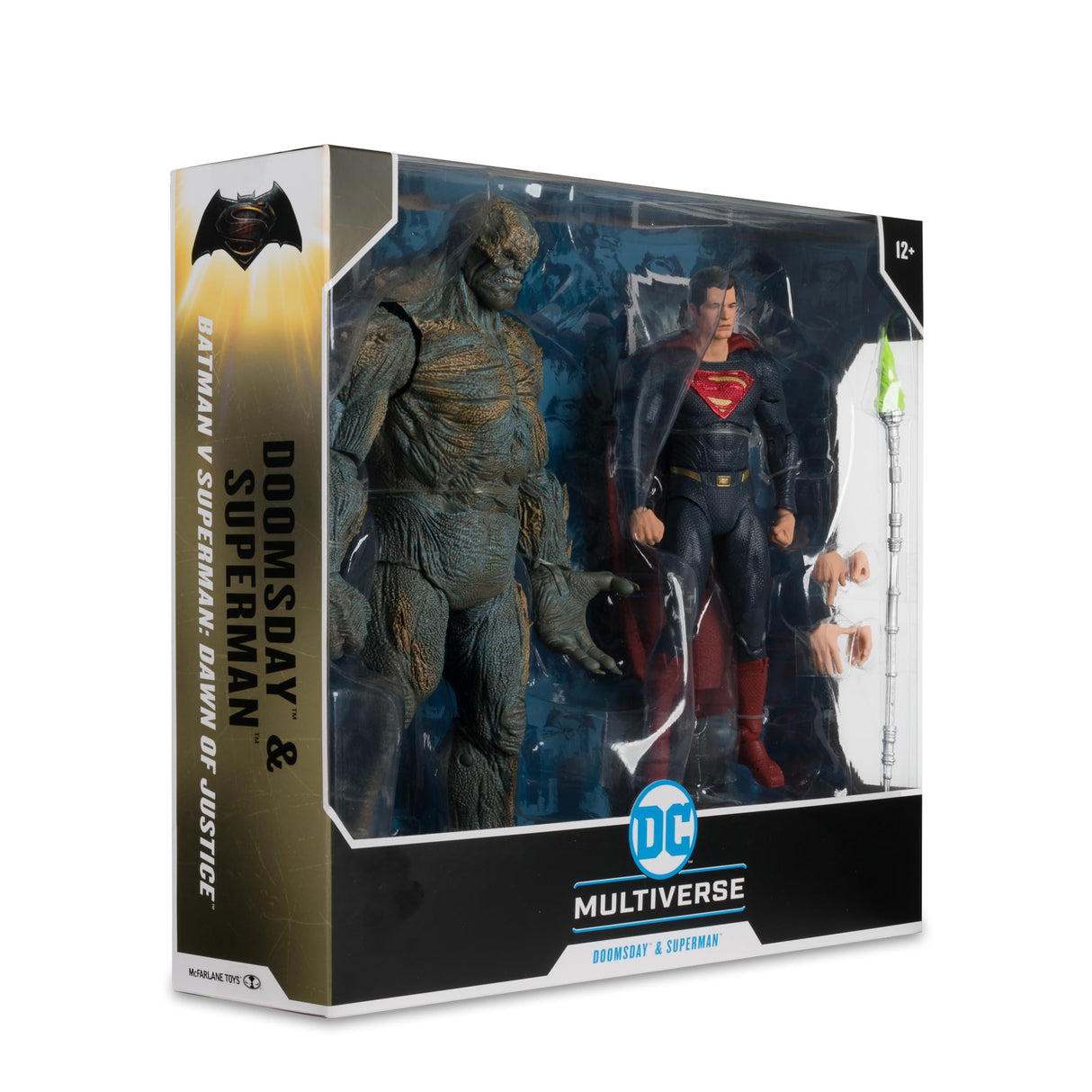 McFarlane DC Multiverse Doomsday & Superman - Juego de 2 Figuras de acción (Batman V Superman: Dawn of Justice)