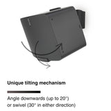 Flexson Soporte de Pared Horizontal Sonos Five y Play:5 - Negro
