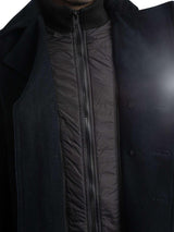 Schott NYC CYCLONE2, Chaqueta, Hombre, Azul Marino Oscuro, M