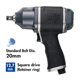 VESSEL Llave de impacto neumática de 1/2" GT-1700BX (E)