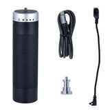 Rollei Empuñadura de batería | 99 Wh | para la serie LUX | Compatible con luces Rollei LUX | Potente batería de 99 Wh | Conectores D-Tap & USB-C | Apto para viajes en avión | Empuñadura de energía con