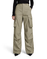G-STAR para Mujer High Waist Cargo Pants, Verde (Shamrock D24401-a790-2199), 31W / 30L