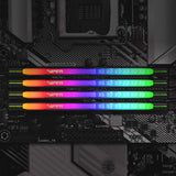 Patriot Memory Viper Steel DDR4 3200 32GB (1x32GB) CL18 Módulo LED RGB de Memoria Alto Rendimiento Gris