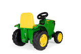 Peg Perego John Deere Mini Tractor - Tractor Eléctrico Montable 6V para Niños Desde 1 Año con Batería Recargable, Luces LED, Claxon, Sonidos y Melodías