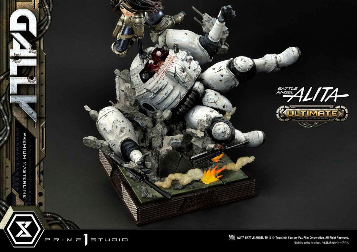 Prime 1 Studio Alita: Battle Angel - Figura Decorativa (64 cm, 1/4 cm), Color Negro