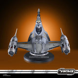 Star Wars La colección Vintage - Caza Estelar N-1 de El Mandaloriano - Serie The Mandalorian - Figura y vehículo a Escala de 9,5 cm