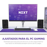 NZXT Relay Altavoces de sobremesa para PC Gaming - AP-SPKB2-EU - Sonido de Rango Completo - 80 vatios - Alto Rango dinámico - Tweeters de cúpula de Seda - Woofers de Fibra de Vidrio - Negro