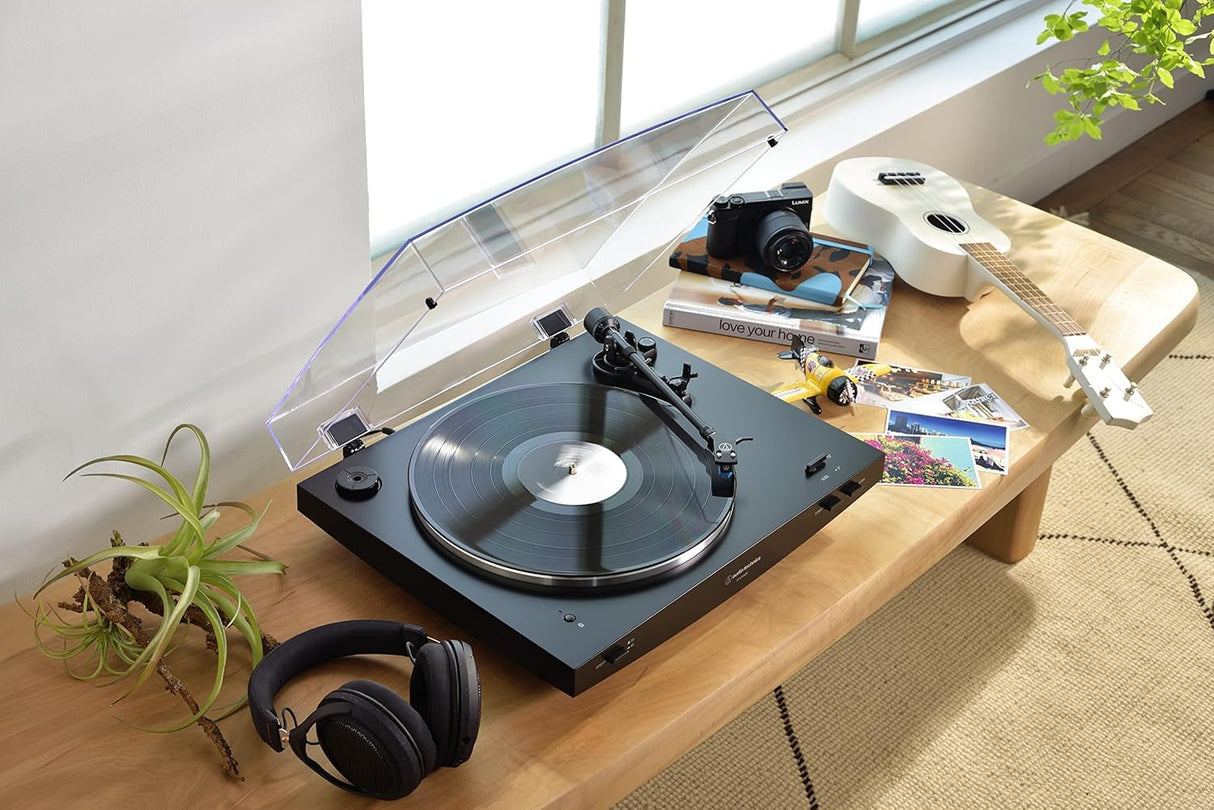 Audio-Technica LP3XBTBK Giradiscos Inalámbrico Automático Negro