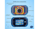 VTech Kidizoom Touch 5.0 Cámara de Fotos Digital Infantil Color Azul versión española (80-163522)