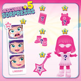 KOOKYLOOS Serie Holiday Yay! – Colección Completa Muñeca Sorpresa Coleccionable con Accesorios de Moda, Ropa, Zapatos y Juguetes con 3 Expresiones Divertidas. Incluye la colección Completa