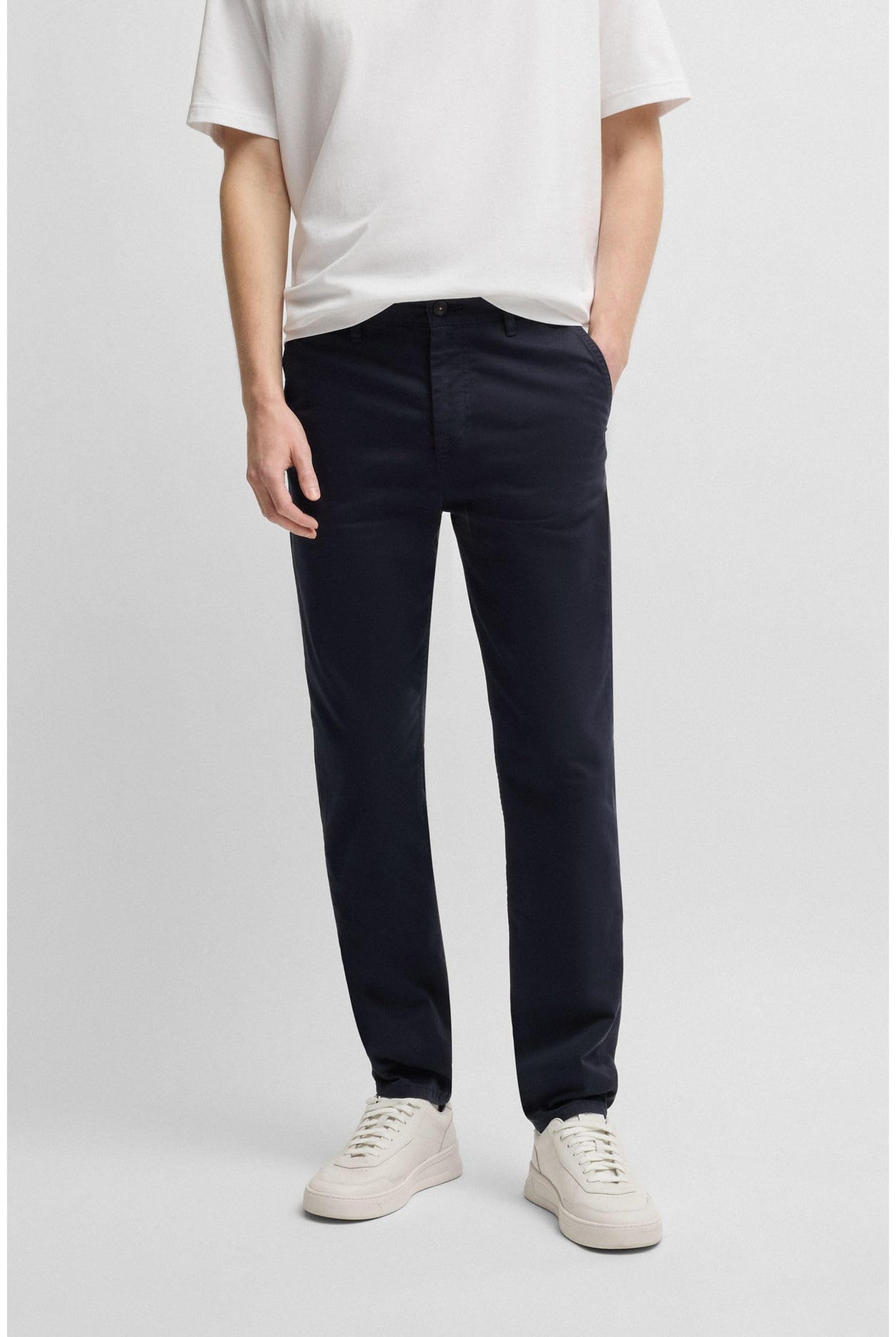 BOSS Chino_Tapered 10242156 01, Dark Blue404, 31W / 34L para Hombre