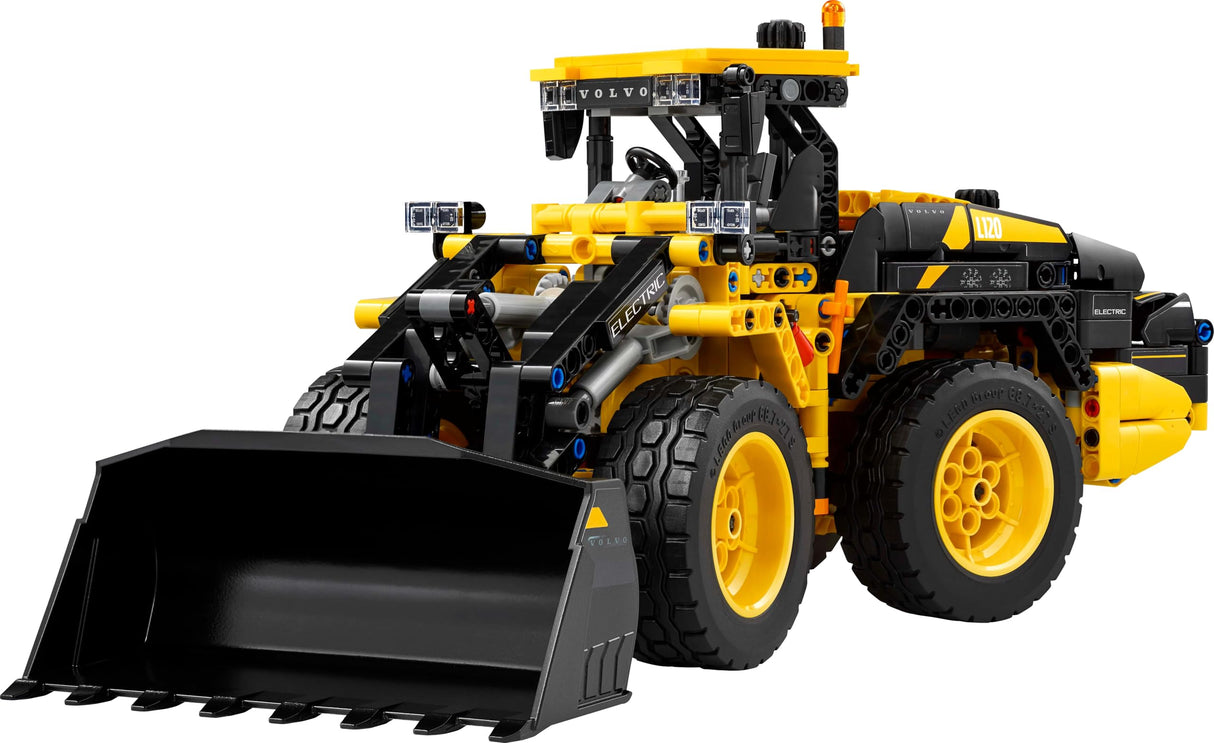 LEGO Technic Cargadora con Ruedas Volvo L120 Electric - Excavadora de Juguete - Maqueta de Vehículo de Obra con Dirección Articulada y Pala Móvil - Regalo de Cumpleaños para Niños de 9+ Años 42209