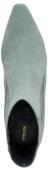 Geox D Giselda C, Bota de Tobillo Mujer, Salvia, 39 EU