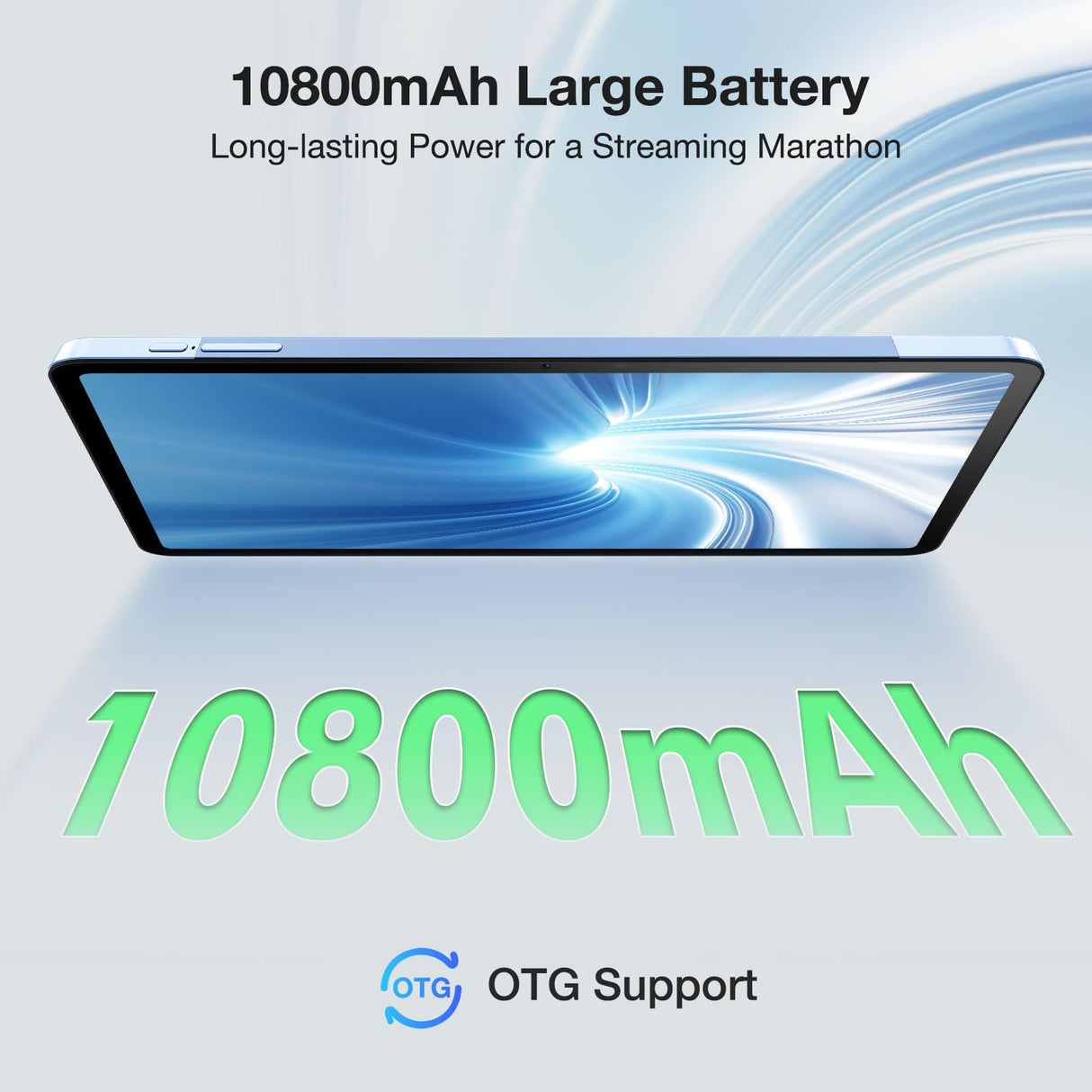 DOOGEE T20 Ultra Tablet Android 13, 12 Pulgadas, 32 GB + 256 GB (TF 2TB) Helio G99 Octa-Core Tablet Táctil, 10800mAh, Pantalla 2.4K, 16MP+8MP, 4G LTE /5G WiFi Tablet Gaming, GMS/GPS/Widevine L1