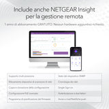 NETGEAR Switch PoE Gigabit Ethernet Smart gestionado de 28 Puertos GS728TPV3 | 24x PoE+ 190W, 4X 1G SFP |Montaje en sobremesa o en Bastidor y protección Limitada de por Vida