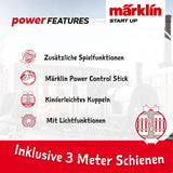 Märklin 29133 - Maqueta de ferrocarril, 230 V, Pista H0, Set de Inicio Locomotora, vagones, rieles y Dispositivo de Control incluidos en el Set de Inicio