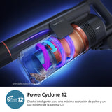 Philips Aspiradora sin Cable Serie 7000 Aqua, Motor Digital, Tecnología PowerCyclone 12, con Luces LED, Módulo Aqua acoplable, hasta 80 min de autonomía, con 2 Accesorios, Azul (XC7053/01)