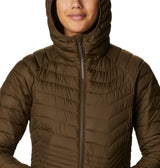 Columbia Powder Lite Mid Jacket Chaqueta, Olive Green, XS Mujer