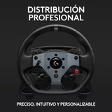 Logitech G PRO Racing Wheel - Volante para PC, PS4 y PS5, fuerza de 11 N⋅m, accionamiento directo, Feedback ultrarrealista, palancas de cambio magnéticas, doble embrague, distribución de botones PRO